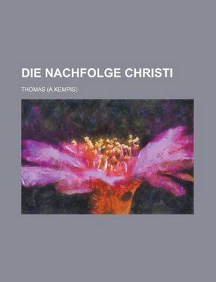 Book cover for Die Nachfolge Christi