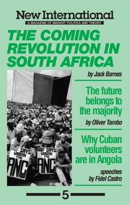 Cover of Coming Revolution in South Africa