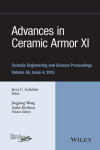 Book cover for Advances in Ceramic Armor XI, Volume 36, Issue 4