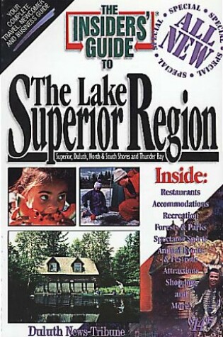 Cover of Insiders' Guide to the Lake Superior Region