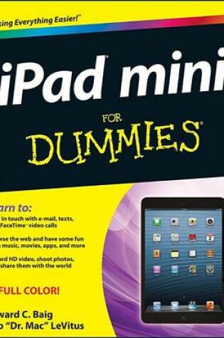 Cover of iPad Mini for Dummies