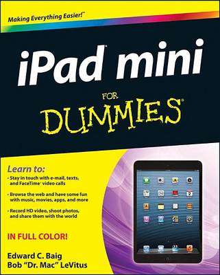 Book cover for iPad Mini for Dummies