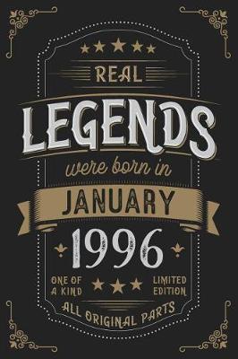 Book cover for Real Legendes were born in Januar 1996