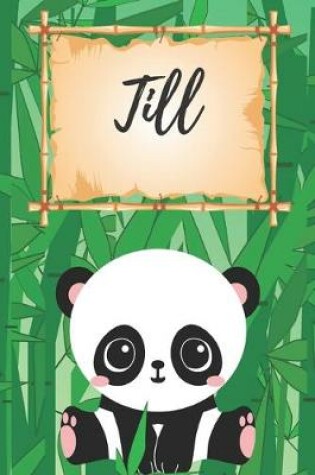 Cover of personalisiertes Notizbuch Panda / Malbuch / Kritzelbuch / Tagebuch / Journal / Notizheft / DIN A5 / Geschenke Till