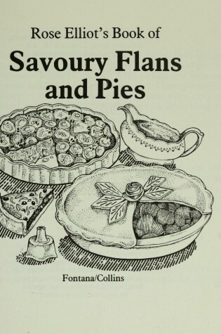 Cover of Book of Savoury Flans and Pies