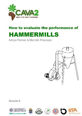 Cover of How to evaluate the performance of cassava hammermills