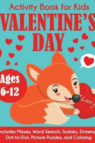 Cover of Valentine's Day Activity Book for Kids