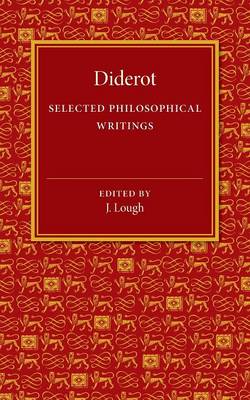 Book cover for Diderot: Selected Philosophical Writings