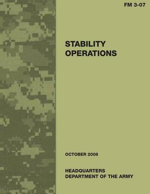 Book cover for Stability Operations (Field Manual No. 3-07)