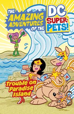 Book cover for Trouble on Paradise Island