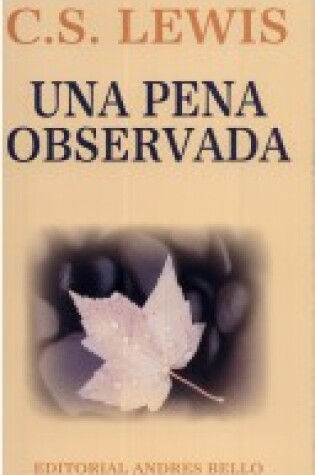 Cover of Una Pena Observada