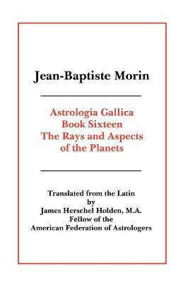 Book cover for Astrologia Gallica Book 16