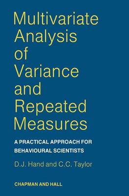 Cover of Multivariate Analysis of Variance for Behavioural Scientists