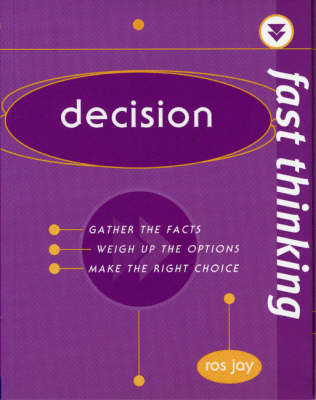 Book cover for Fast Thinking Decision