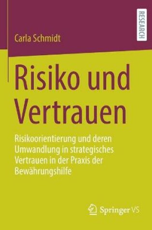 Cover of Risiko Und Vertrauen