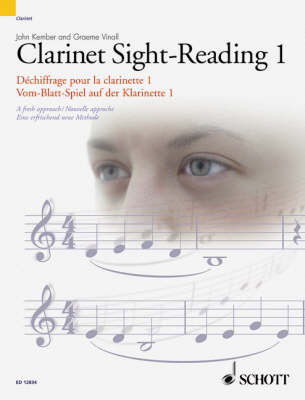 Book cover for Clarinet Sight-Reading 1 Vol. 1