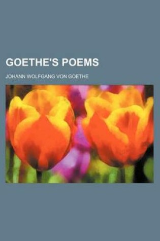 Cover of Goethe's Poems