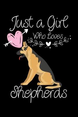 Book cover for Just a Girl Who Loves Shepherds