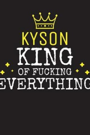 Cover of KYSON - King Of Fucking Everything