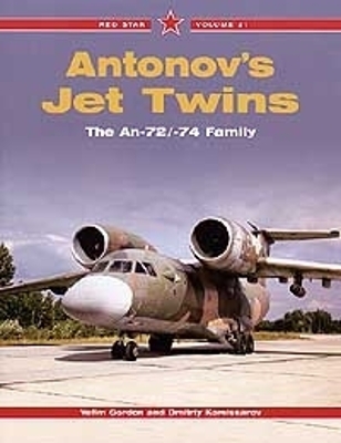 Book cover for Red Star 21: Antonov's Jet Twins