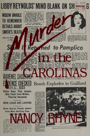 Cover of Murder in the Carolinas