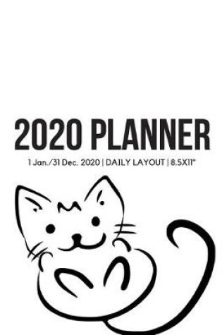 Cover of 2020 Pretty Cat Daily Planner