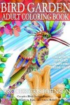 Book cover for Bird Garden - Adult Coloring Book