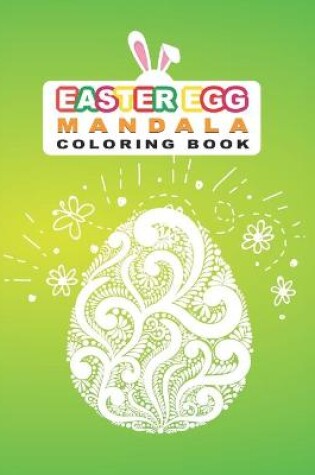 Cover of Easter Egg Mandala Coloring Book.