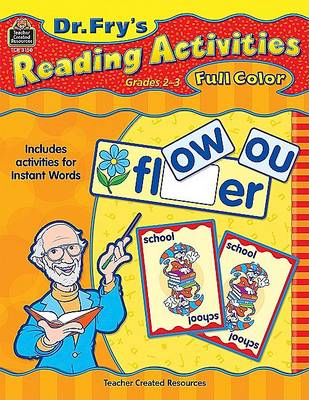 Book cover for Dr. Fry's Reading Activities, Grades 2-3