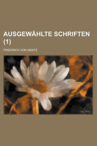 Cover of Ausgewahlte Schriften (1)