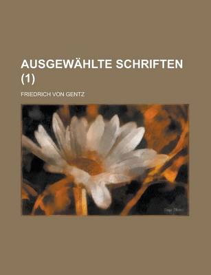 Book cover for Ausgewahlte Schriften (1)