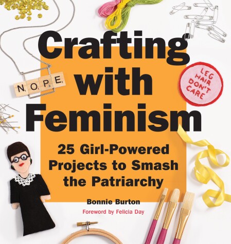 Book cover for Crafting with Feminism