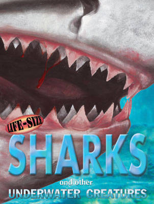 Book cover for Life-Size Sharks