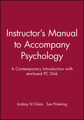 Book cover for Instructor′s Manual to Accompany Psychology