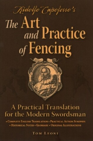 Cover of Ridolfo Capoferro's The Art and Practice of Fencing