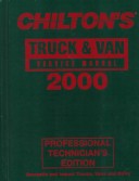 Book cover for Chilton's Truck and Van Repair Manual