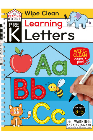 Cover of Learning Letters (Pre-K Wipe Clean Workbook)