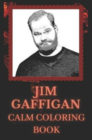 Cover of Jim Gaffigan Calm Coloring Book