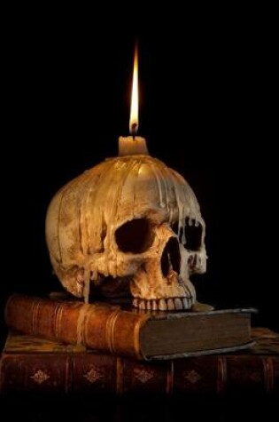 Cover of Candle on a Skull Journal