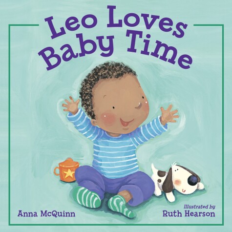 Book cover for Leo Loves Baby Time