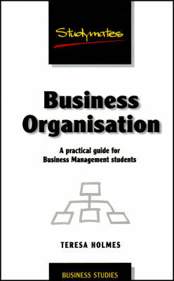 Book cover for Business Organisation