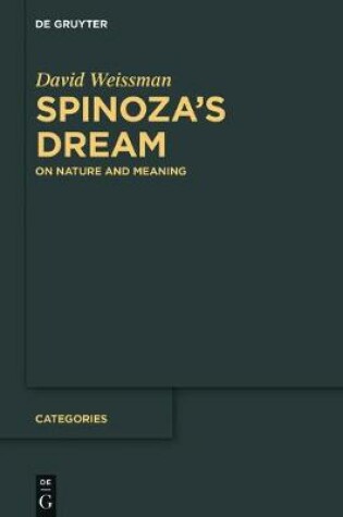 Cover of Spinoza's Dream