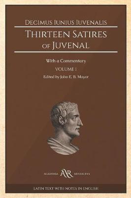 Cover of Thirteen Satires of Juvenal