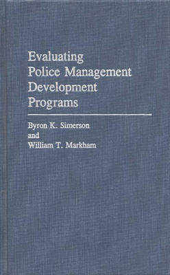 Book cover for Evaluating Police Management Development Programs