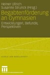 Book cover for Begabtenfoerderung an Gymnasien