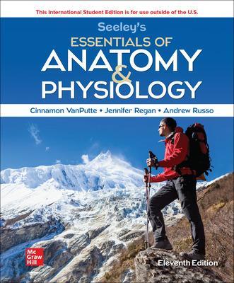 Book cover for Seeley's Essentials of Anatomy and Physiology ISE