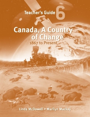 Book cover for Canada, a Country of Change: Teacher's Guide