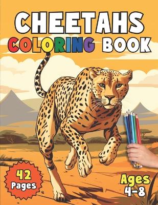 Cover of Cheetah Coloring Book