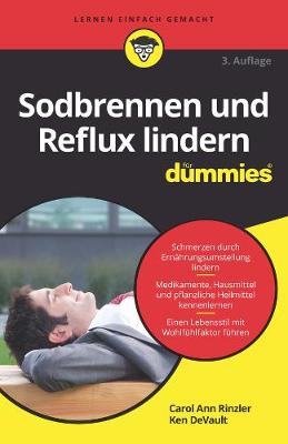 Book cover for Sodbrennen und Reflux lindern für Dummies