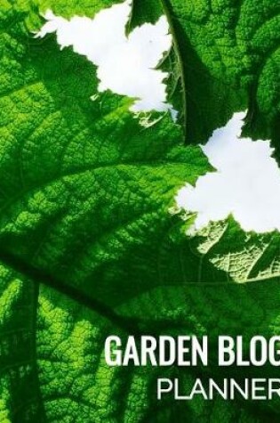 Cover of Garden Blog Planner